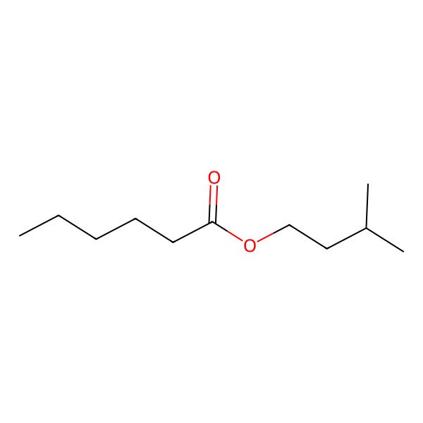 2D Structure of 3-Methylbutyl hexanoate 2D Structure of 3-Methylbutyl hexanoate
