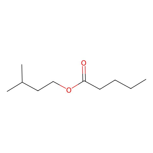 2D Structure of 3-Methylbutyl pentanoate