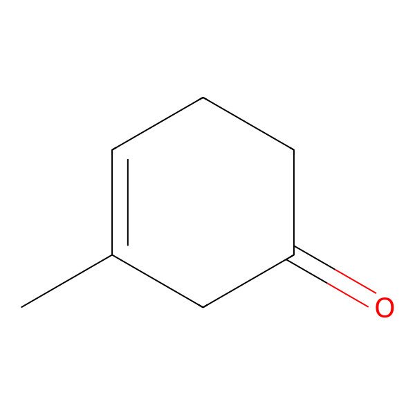 2D Structure of 3-Methylcyclohex-3-en-1-one