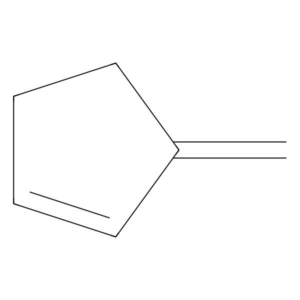 2D Structure of 3-Methylenecyclopentene