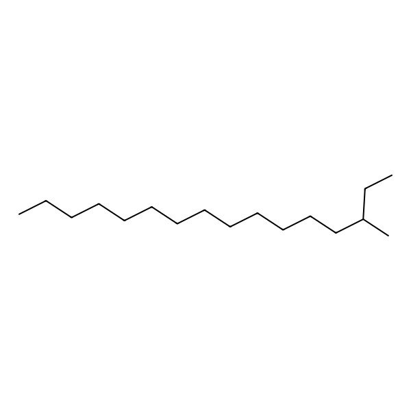 2D Structure of 3-Methylhexadecane 2D Structure of 3-Methylhexadecane