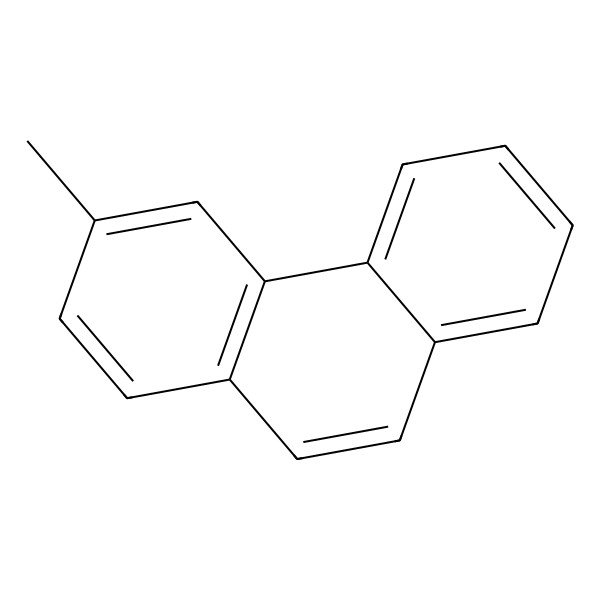 2D Structure of 3-Methylphenanthrene 2D Structure of 3-Methylphenanthrene