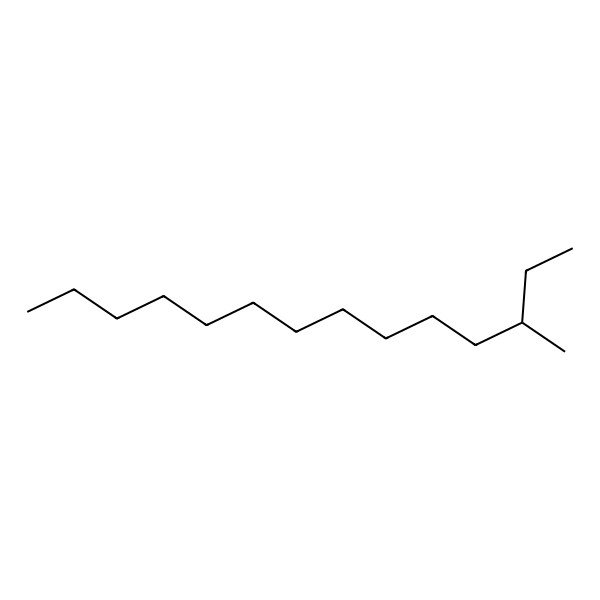 2D Structure of 3-Methyltetradecane 2D Structure of 3-Methyltetradecane
