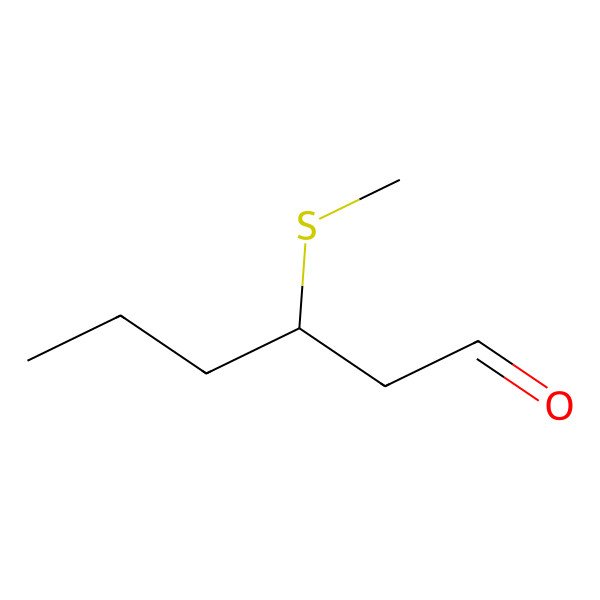 2D Structure of 3-Methylthiohexanal