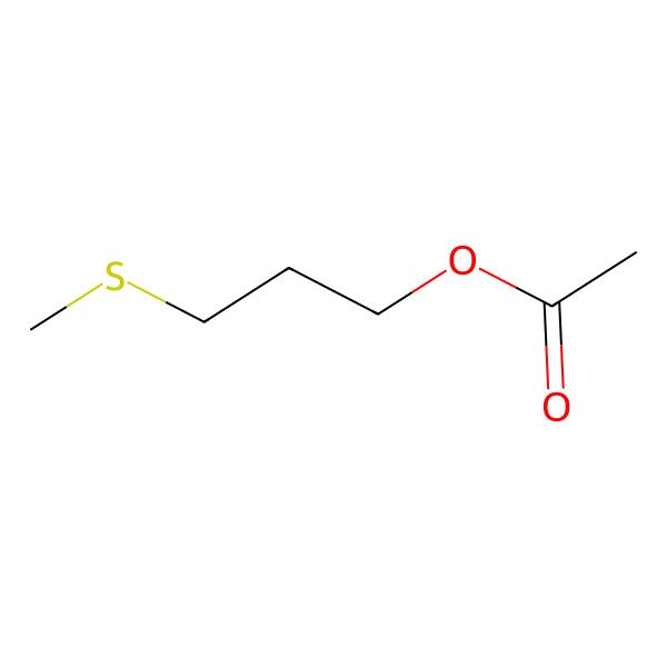2D Structure of 3-(Methylthio)propyl acetate