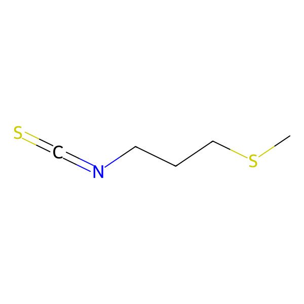 2D Structure of 3-(Methylthio)propyl isothiocyanate 2D Structure of 3-(Methylthio)propyl isothiocyanate