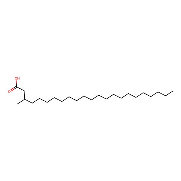 2D Structure of 3-Methyltricosanoic acid 2D Structure of 3-Methyltricosanoic acid