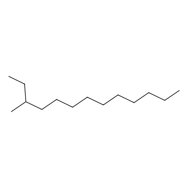 2D Structure of 3-Methyltridecane 2D Structure of 3-Methyltridecane