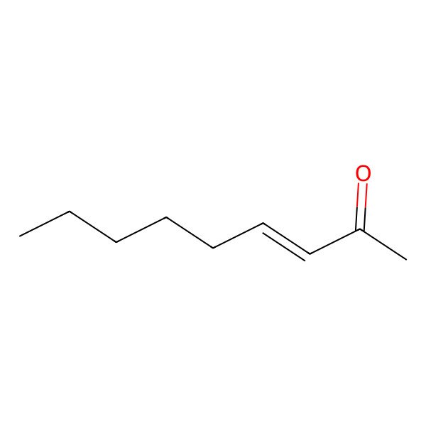 2D Structure of 3-Nonen-2-one