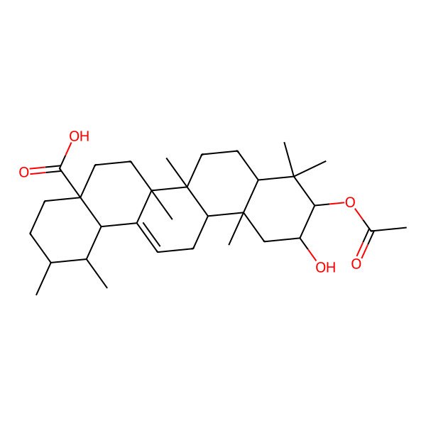 2D Structure of 3-O-Acetylcorosolic acid