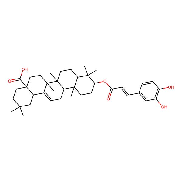 2D Structure of 3-O-Caffeoyloleanolic acid