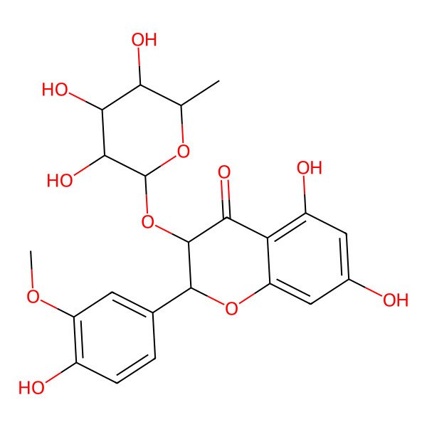 2D Structure of 3'-O-Methylastilbin