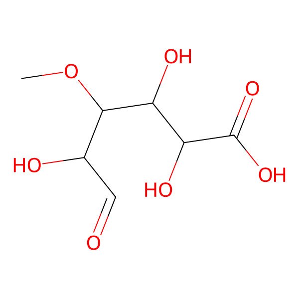 2D Structure of 3-o-Methylglucuronic acid