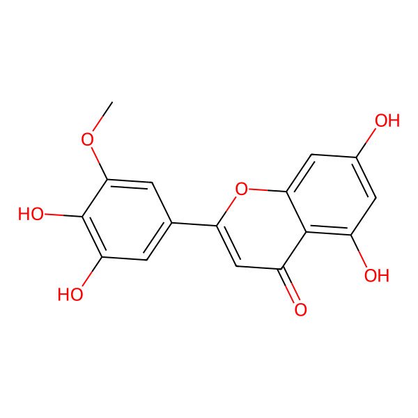 2D Structure of 3'-O-Methyltricetin 2D Structure of 3'-O-Methyltricetin