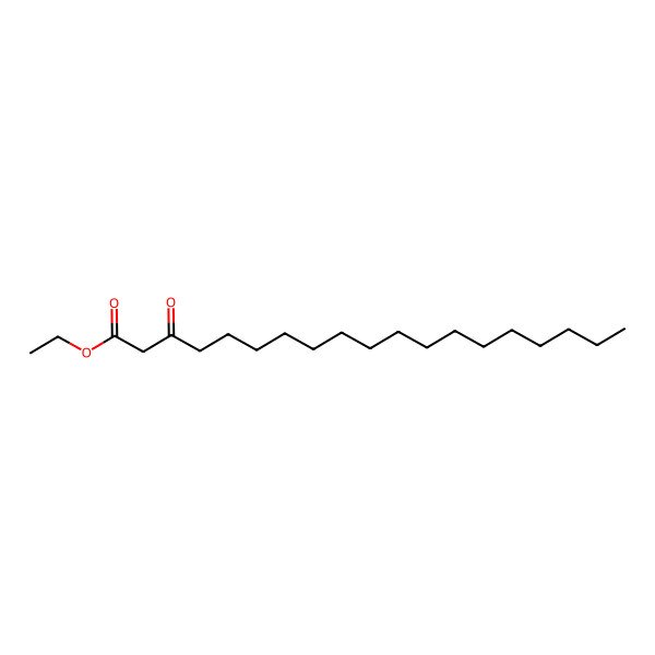 2D Structure of 3-Oxo-nonadecanoic acid ethyl ester