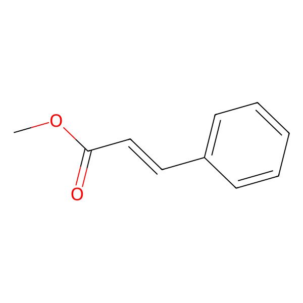 2D Structure of 3-Phenyl-2-propenoic acid methyl ester
