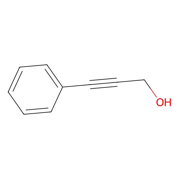 2D Structure of 3-Phenyl-2-propyn-1-ol 2D Structure of 3-Phenyl-2-propyn-1-ol