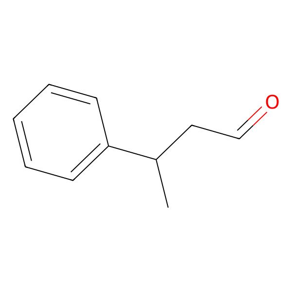 2D Structure of 3-Phenylbutyraldehyde