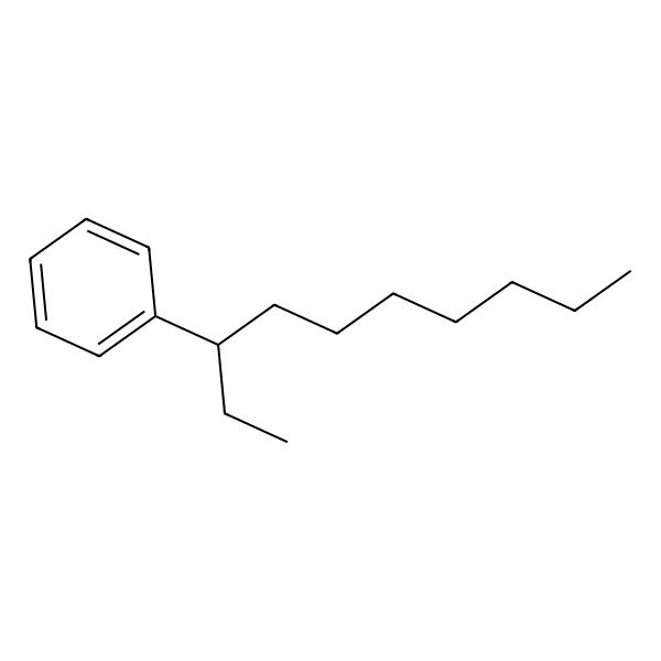 2D Structure of 3-Phenyldecane