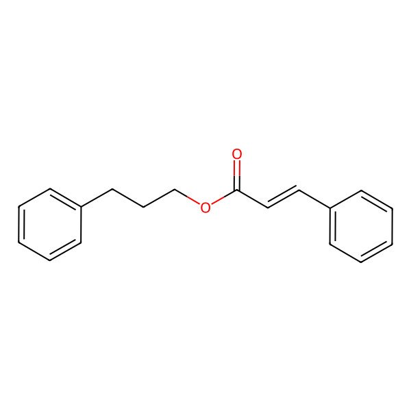 2D Structure of (Z)-3-Phenylpropyl 3-phenylacrylate