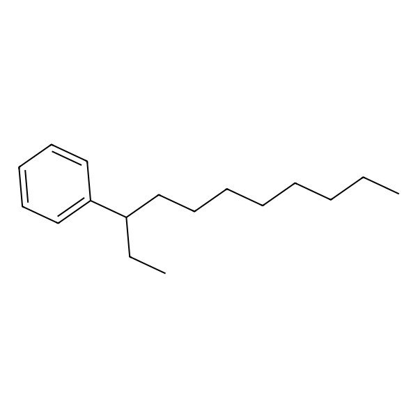 2D Structure of 3-Phenylundecane