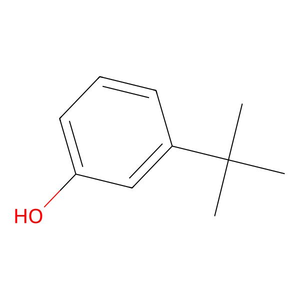 2D Structure of 3-tert-Butylphenol
