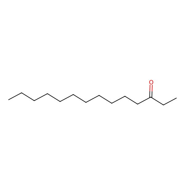2D Structure of 3-Tetradecanone