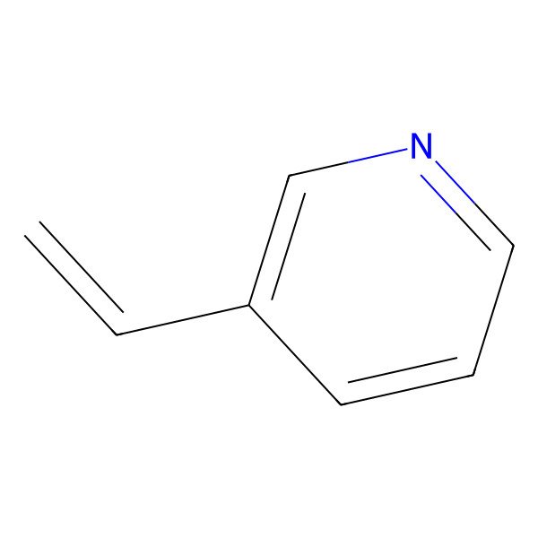 2D Structure of 3-Vinylpyridine