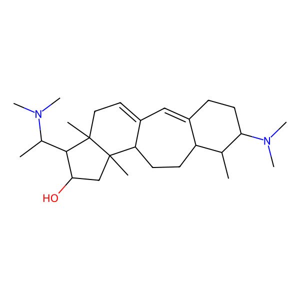 2D Structure of 31-Demethylbuxaminol 2D Structure of 31-Demethylbuxaminol