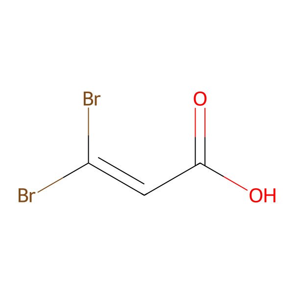2D Structure of 3,3-Dibromoacrylic acid 2D Structure of 3,3-Dibromoacrylic acid