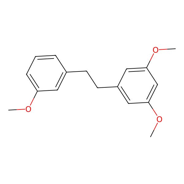 2D Structure of 3,3',5-Trimethoxybibenzyl