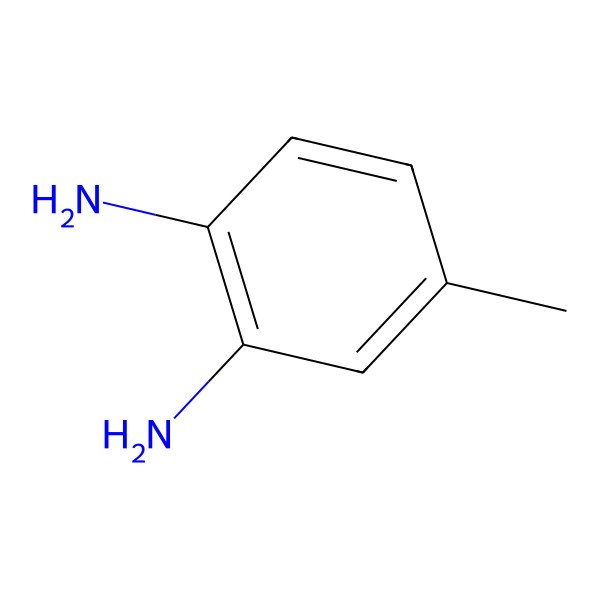 2D Structure of 3,4-Diaminotoluene