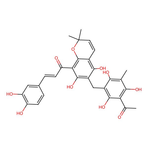 2D Structure of 3,4-Dihydroxyrottlerin
