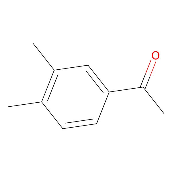2D Structure of 3',4'-Dimethylacetophenone