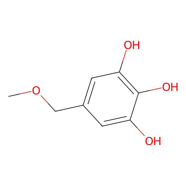 2D Structure of 3,4,5-Trihydroxybenzyl methyl ether 2D Structure of 3,4,5-Trihydroxybenzyl methyl ether