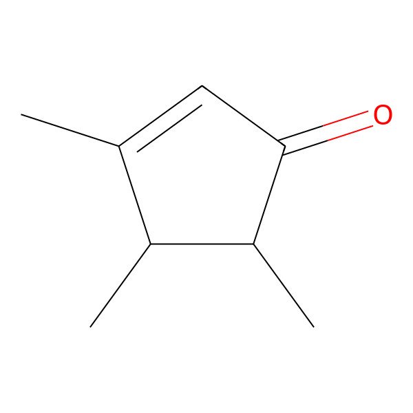 2D Structure of 3,4,5-Trimethyl-2-cyclopenten-1-one 2D Structure of 3,4,5-Trimethyl-2-cyclopenten-1-one