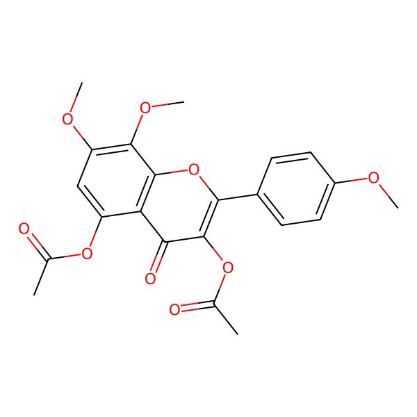 2D Structure of 3,5-Diacetyltambulin