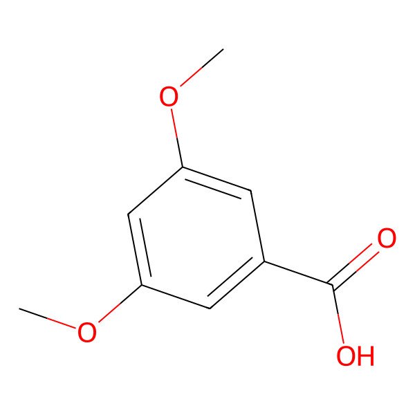 2D Structure of 3,5-Dimethoxybenzoic Acid 2D Structure of 3,5-Dimethoxybenzoic Acid