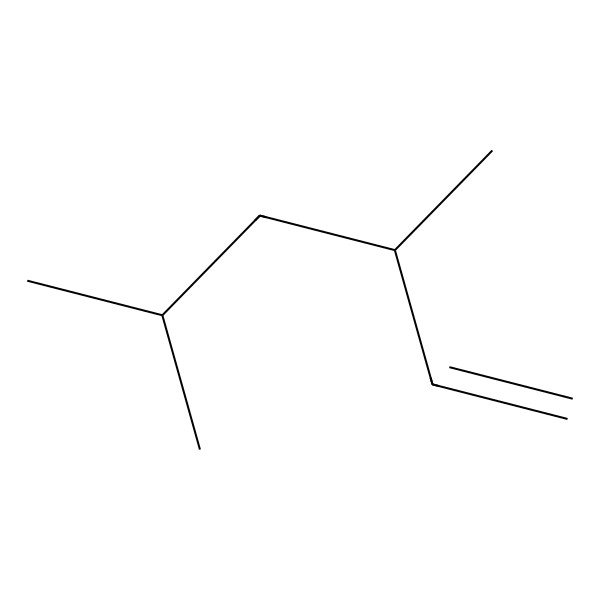 2D Structure of 3,5-Dimethyl-1-hexene