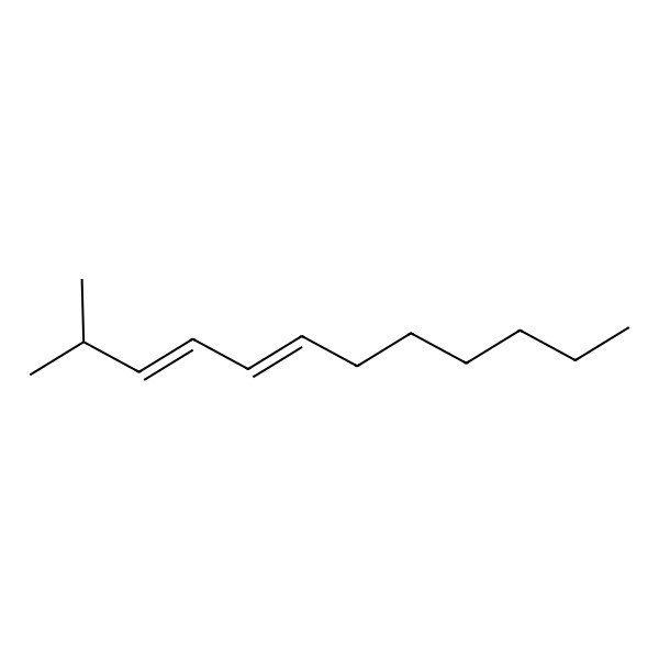 2D Structure of 3,5-Dodecadiene, 2-methyl-