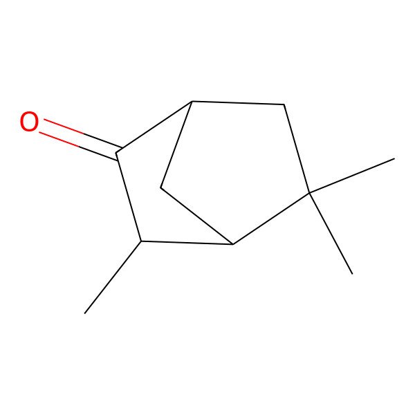 2D Structure of 3,5,5-Trimethylbicyclo[2.2.1]heptan-2-one