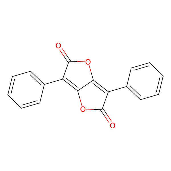 2D Structure of 3,6-Diphenylfuro[3,2-b]furan-2,5-dione