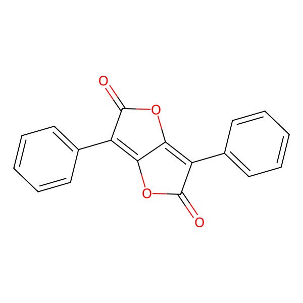 2D Structure of 3,6-Diphenylfuro[3,2-b]furan-2,5-dione