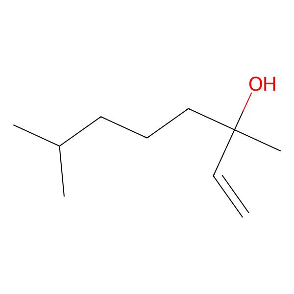 2D Structure of 3,7-Dimethyl-1-octen-3-ol 2D Structure of 3,7-Dimethyl-1-octen-3-ol