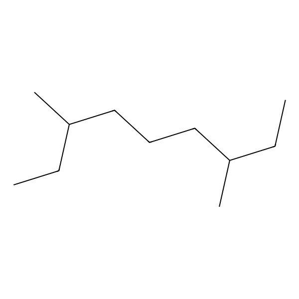 2D Structure of 3,7-Dimethylnonane