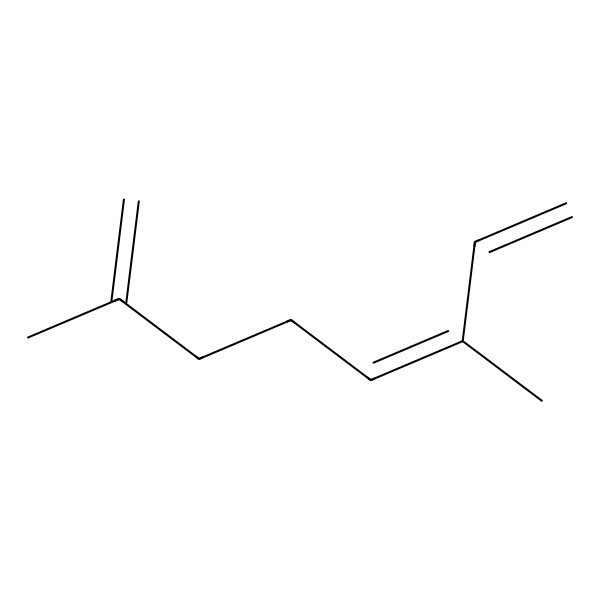 2D Structure of 3,7-Dimethylocta-1,3,7-triene 2D Structure of 3,7-Dimethylocta-1,3,7-triene