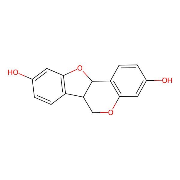 2D Structure of 3,9-Dihydroxypterocarpan