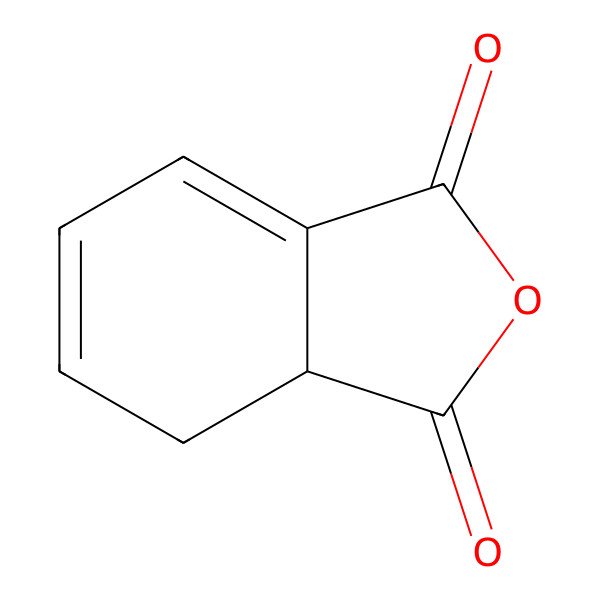 2D Structure of 3a,4-Dihydro-2-benzofuran-1,3-dione