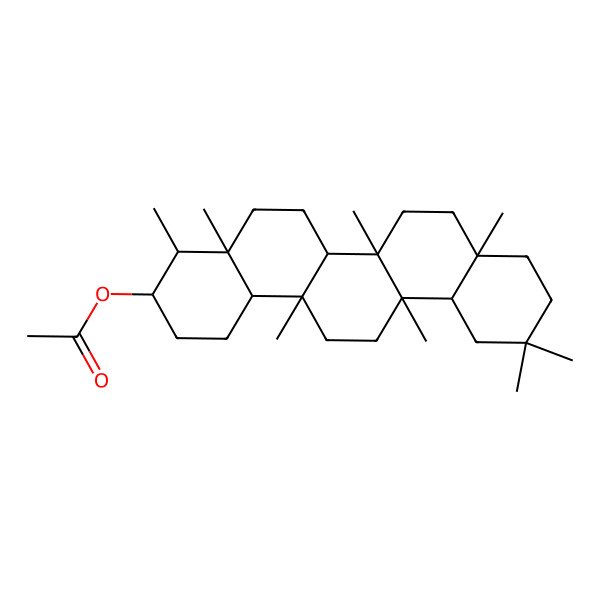 2D Structure of 3alpha-Acetoxyfriedelane