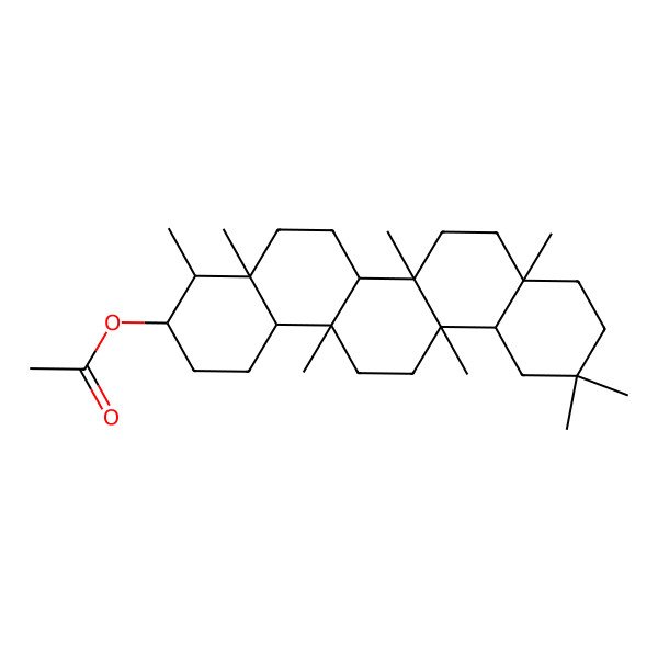2D Structure of 3alpha-Acetoxyfriedelane 2D Structure of 3alpha-Acetoxyfriedelane